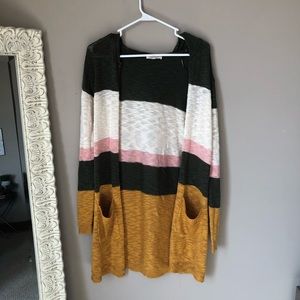 Multi-Colored Cardigan